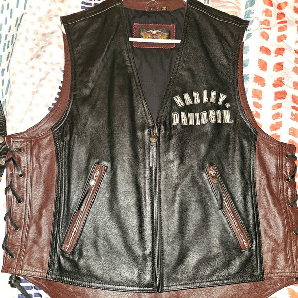 Harley-Davidson Other - Harley Davidson 95th anniversary leather vest